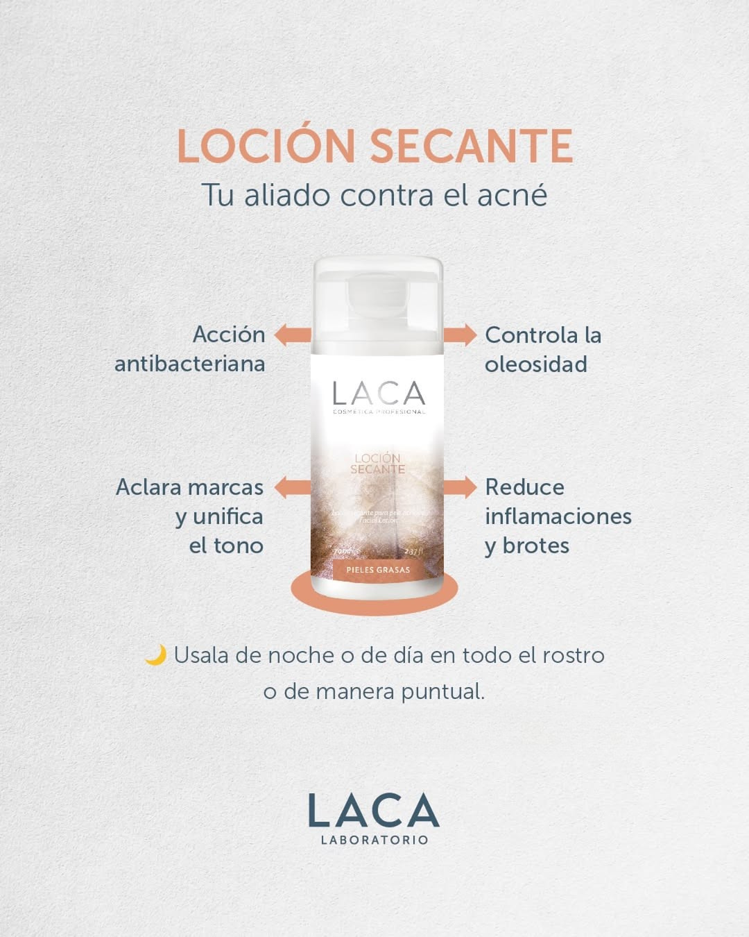 Loción Secante para Piel Grasa – 70 ml